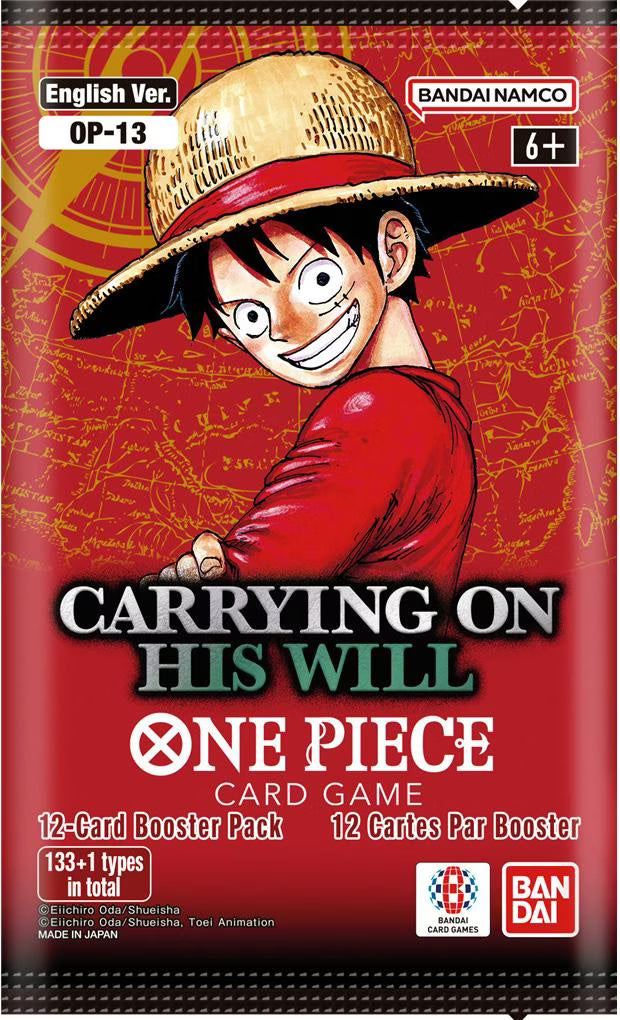 One Piece Carrying on his Will OP13 Booster Box
