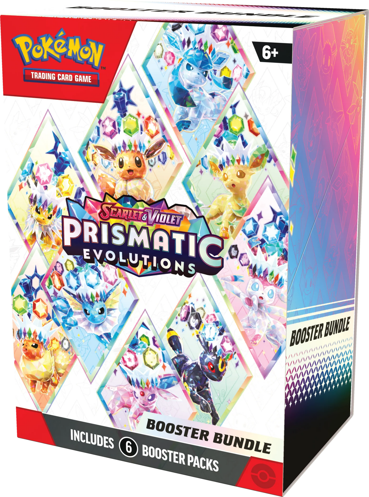 Pokémon TCG: Scarlet & Violet – Prismatic Evolutions Booster Bundle