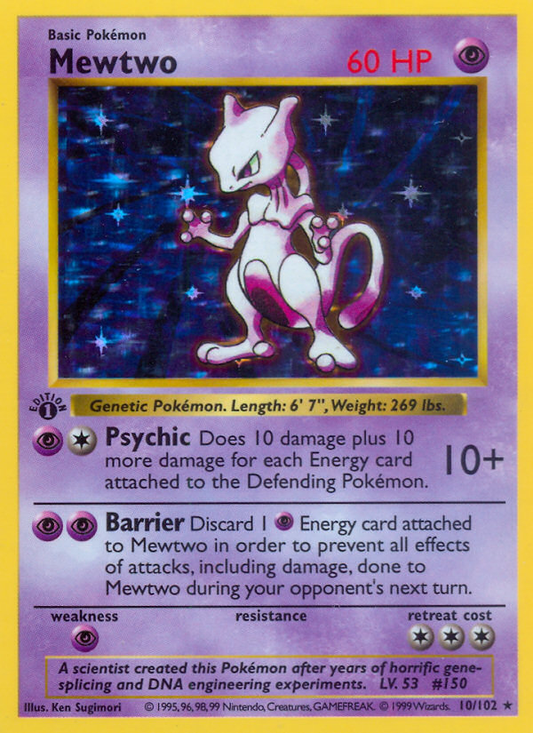 Base Set Mewtwo (1999)