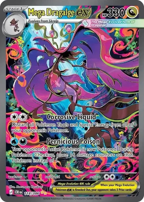 Pokémon Chaos Rising kaart