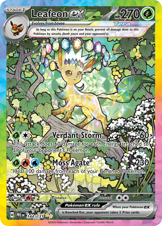 Pokémon Prismatic Evolutions kaart