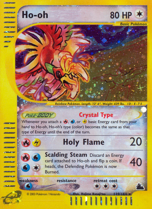 Crystal Ho-Oh (Skyridge, 2003)