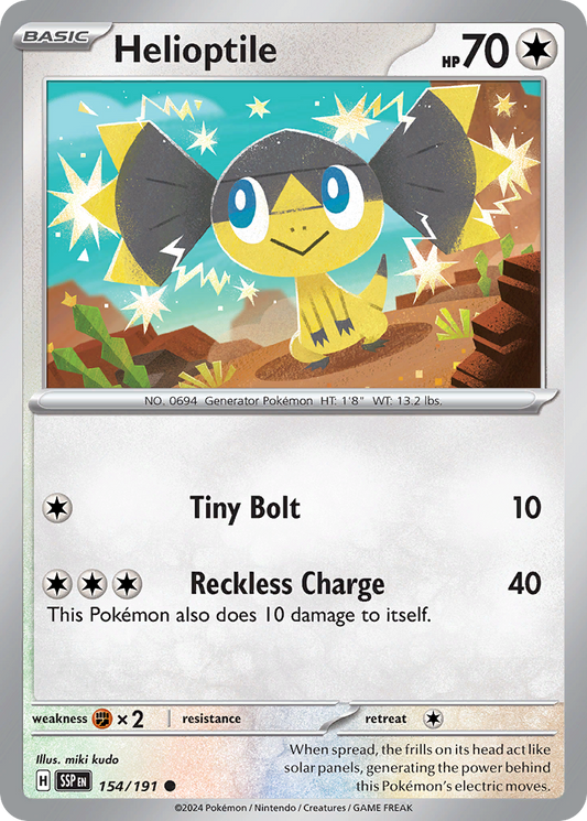 Pokémon Surging Sparks kaart