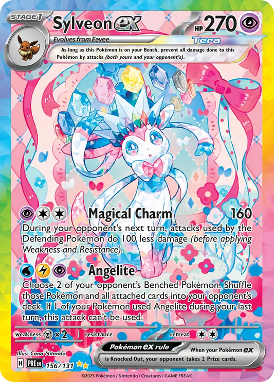 Pokémon Prismatic Evolutions kaart