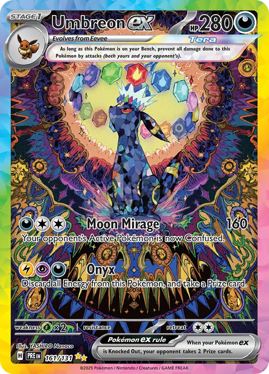 Pokémon Prismatic Evolutions kaart