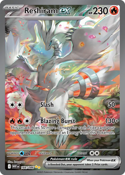Pokémon White Flare kaart