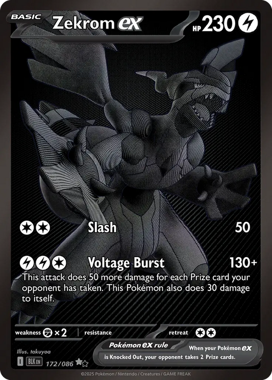 Pokémon Black Bolt kaart