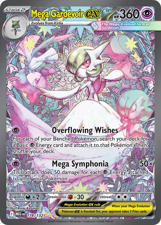 Pokémon Mega Evolution kaart