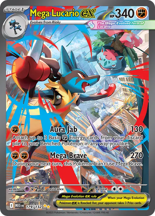 Pokémon Mega Evolution kaart
