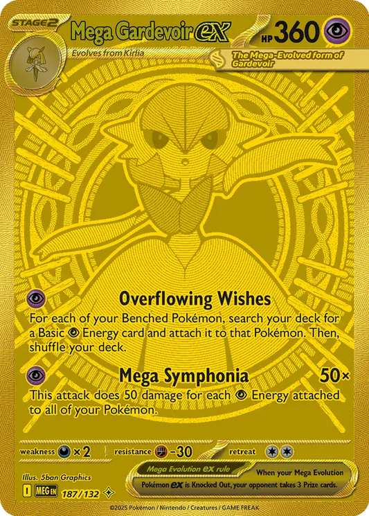 Pokémon Mega Evolution kaart