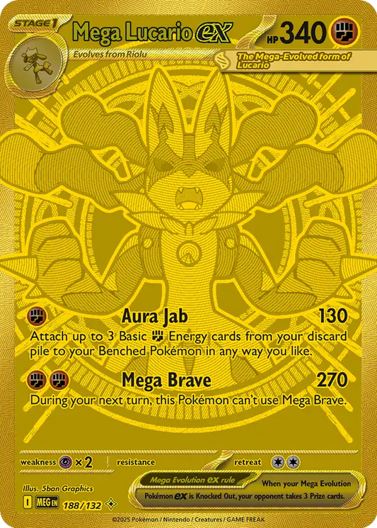 Pokémon Mega Evolution kaart