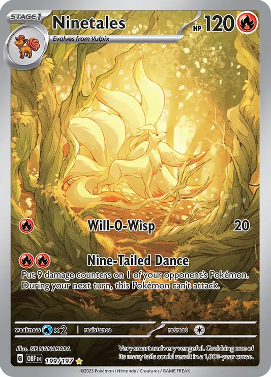 Pokémon Obsidian Flames kaart