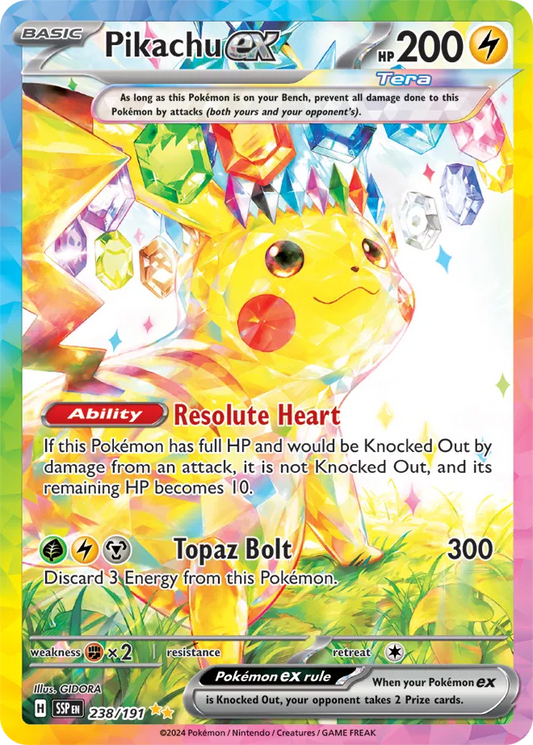 Pokémon Surging Sparks kaart