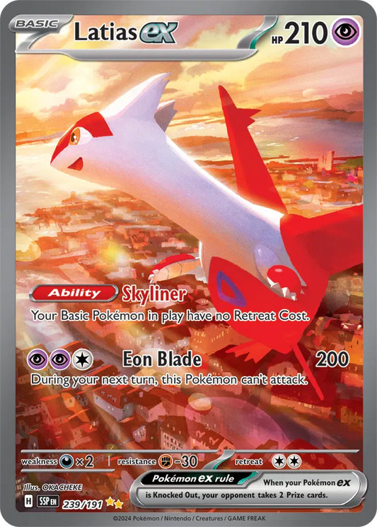 Pokémon Surging Sparks kaart