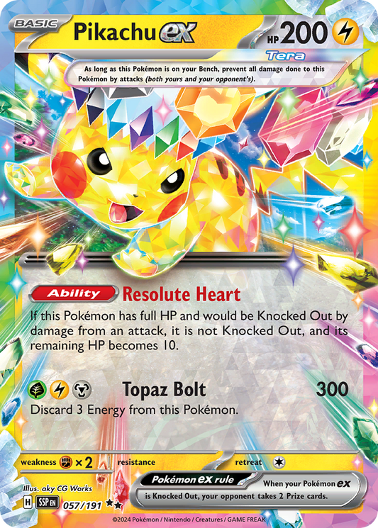 Pokémon Surging Sparks kaart