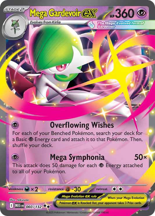 Pokémon Mega Evolution kaart