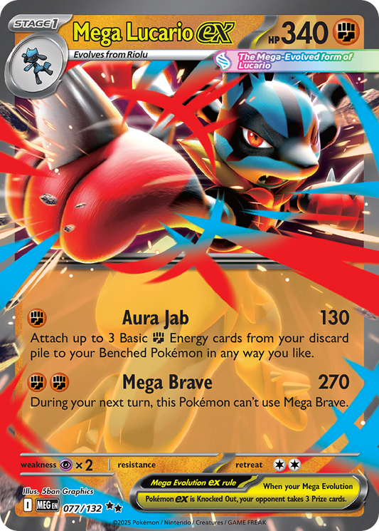 Pokémon Mega Evolution kaart