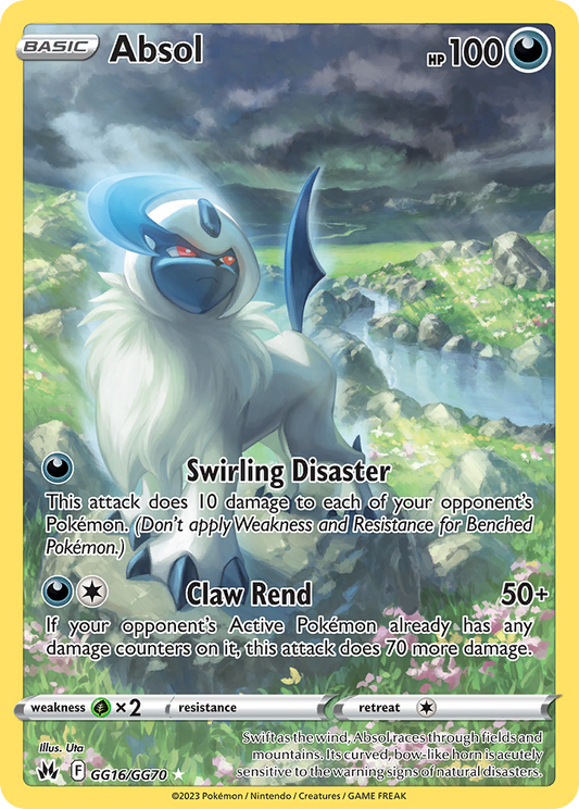 Absol alternate art (Crown Zenith, 2023)