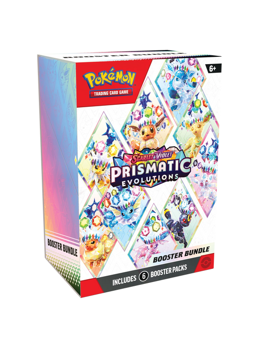 Pokémon TCG: Scarlet & Violet – Prismatic Evolutions Booster Bundle