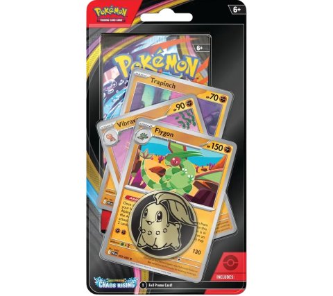 Pokémon TCG: Mega Evolution Chaos Rising Premium Checklane Blister Flygon