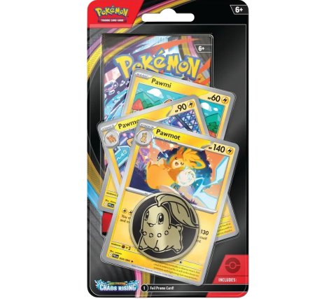 Pokémon TCG: Mega Evolution Chaos Rising Premium Checklane Blister Pawmot
