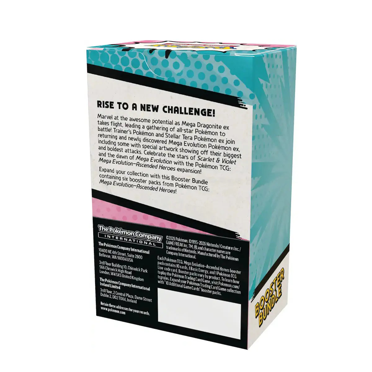 Pokémon TCG: Mega Evolution Ascended Heroes Booster Bundle