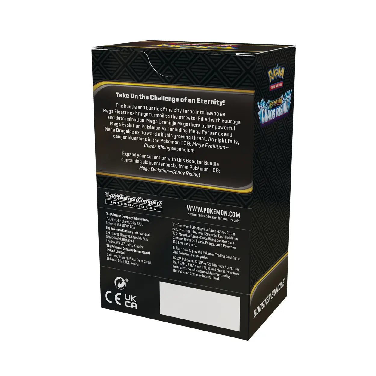 Pokémon TCG: Mega Evolution Chaos Rising Booster Bundle