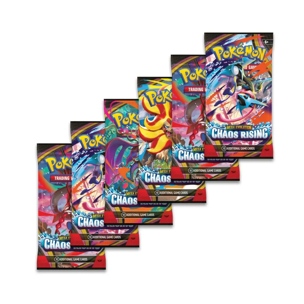Pokémon TCG: Mega Evolution Chaos Rising Booster Bundle