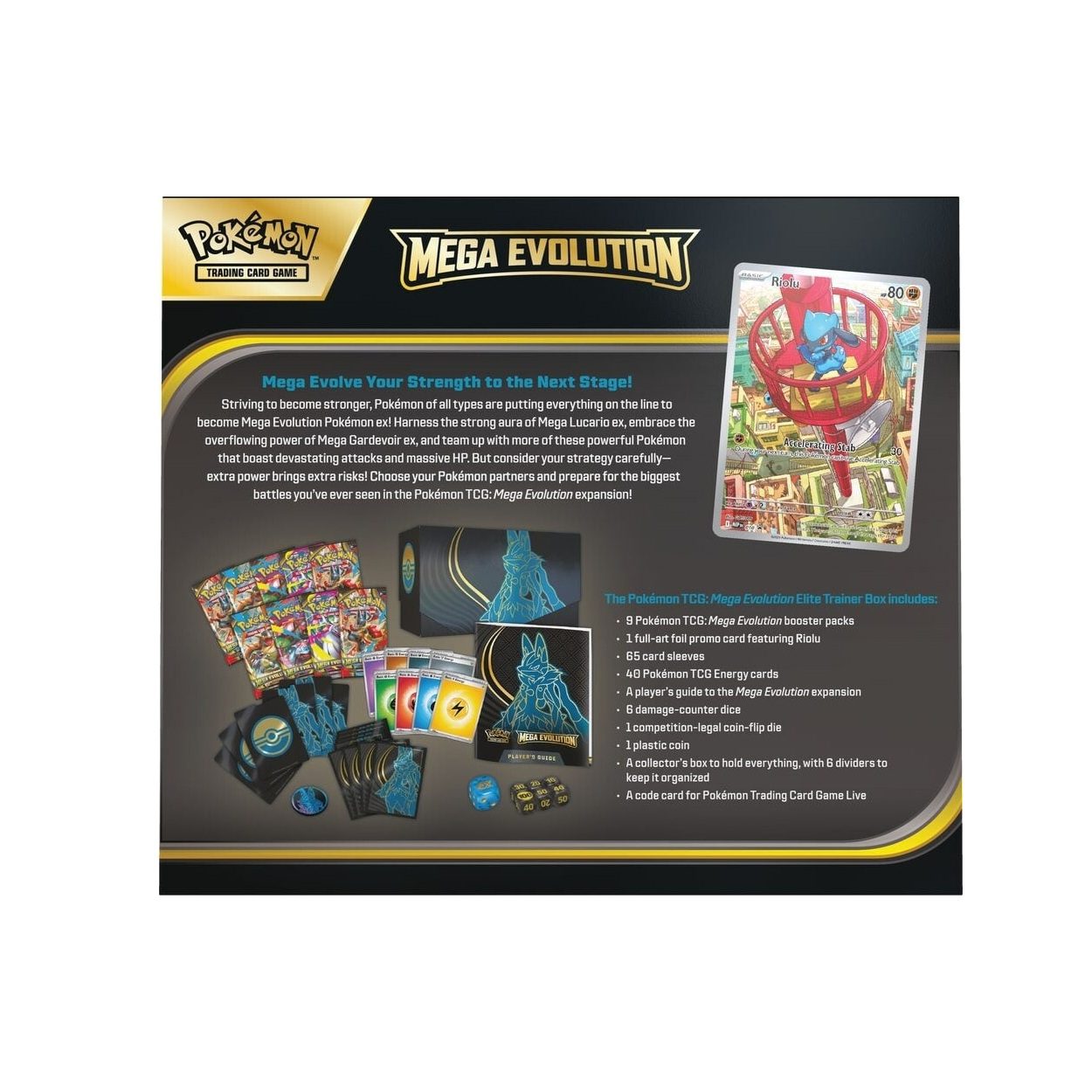 Mega Evolution Lucario Elite Trainer Box