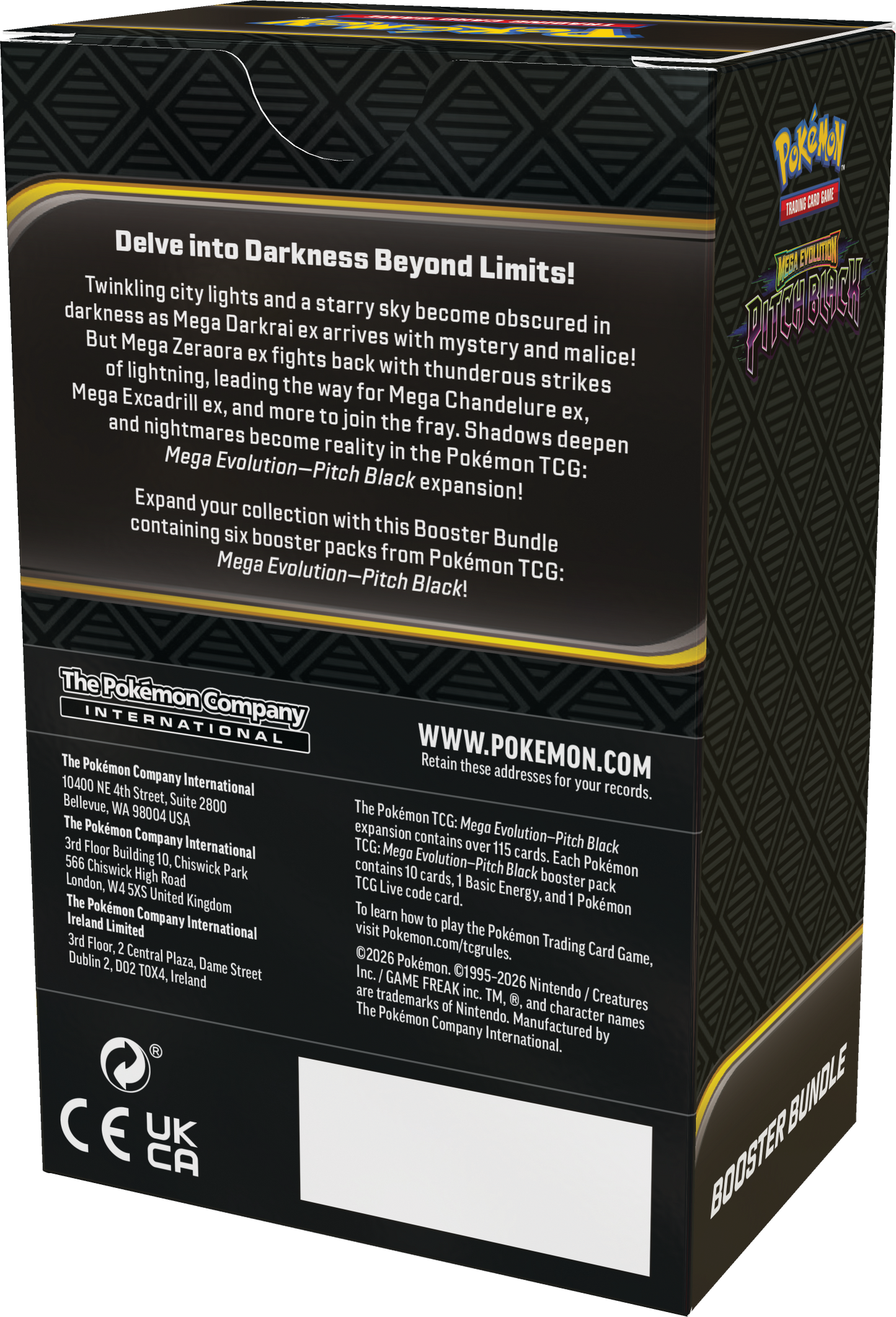 Pokémon Pitch Black Booster Bundle 2
