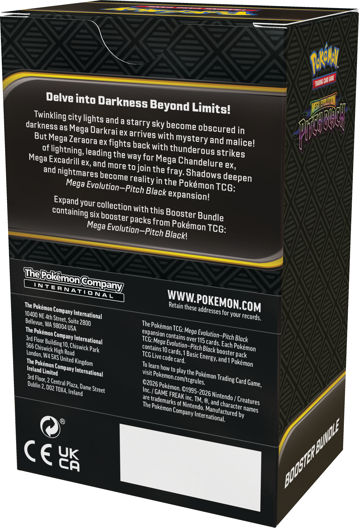 Pokémon Pitch Black Booster Bundle 2