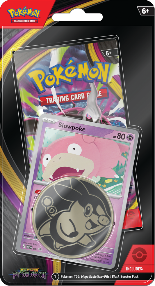 Pokémon Pitch Black Checklane Blister Slowpoke