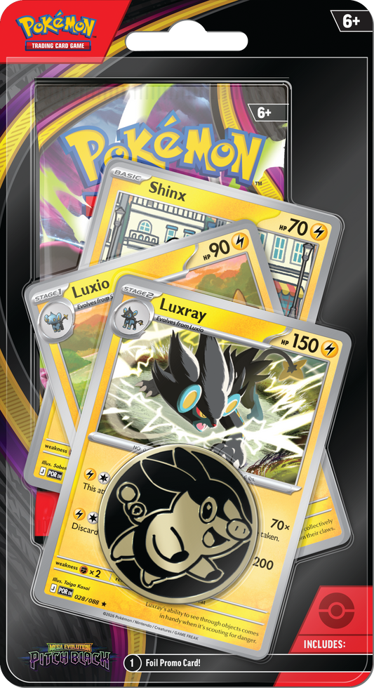 Pokémon Pitch Black Premium Checklane Blister Luxray 2