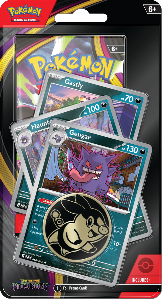 Pokémon Pitch Black Premium Checklane Blister Gengar 3