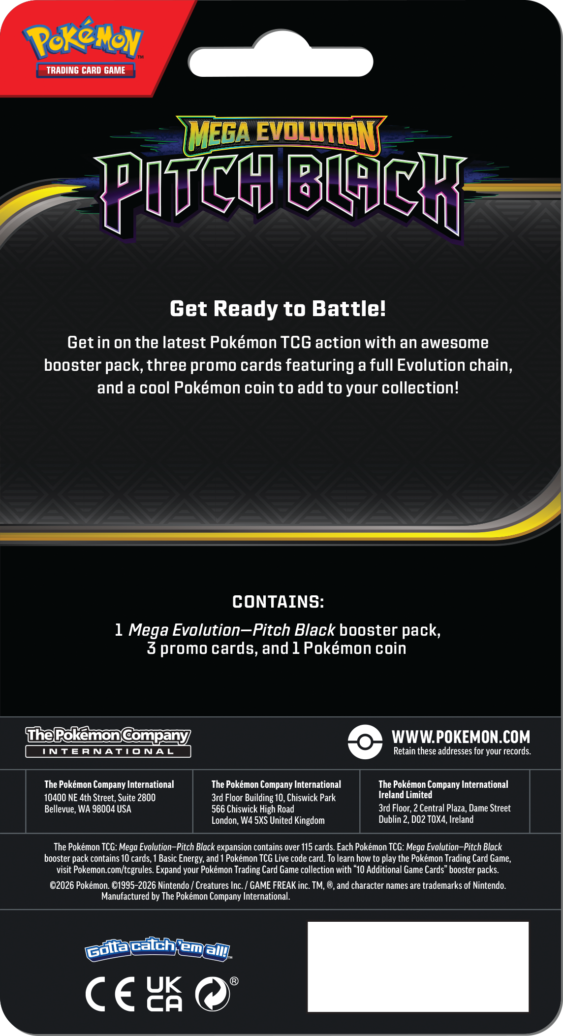 Pokémon Pitch Black Premium Checklane Blister Gengar 4