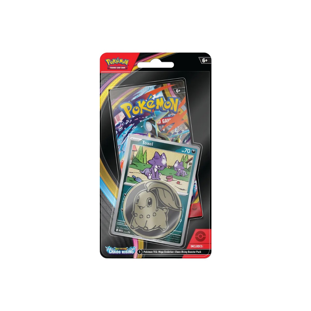 Pokémon Chaos Rising Toxel Checklane Blister