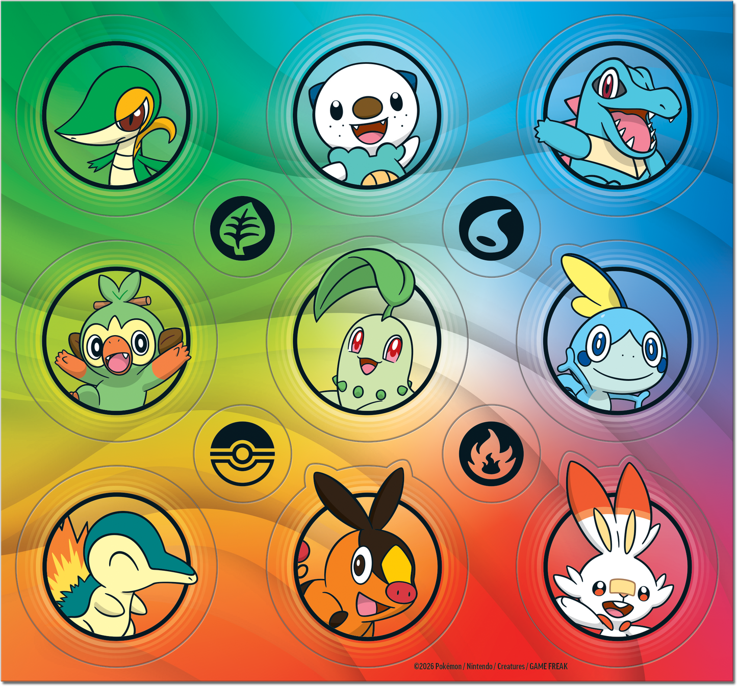 First Partner Illustration Collection Series 2 stickerblad